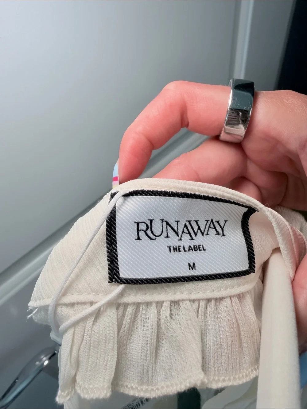 Runaway The Label - Ivy High Neck Ruffle Top